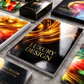 От гланц към блясък: Изследване на хартия, покрита с отлято покритие в печат