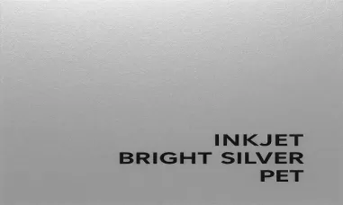 Inkjet Bright Silver PET — премиум металически ефект за силно въздействие на брандиране
