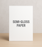 Полугланцова хартия